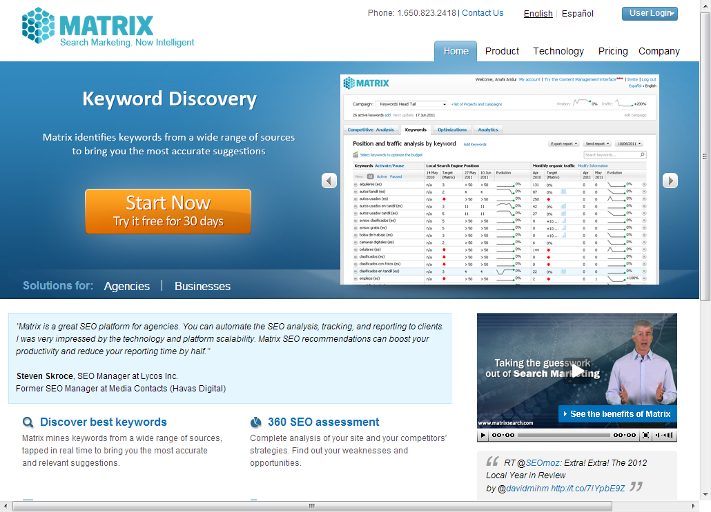 matrix matrix seo